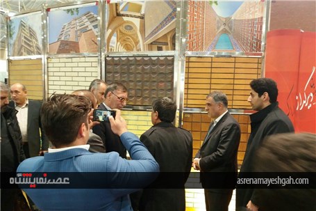 افتتاح نمایشگاه صنعت ساختمان تبریز