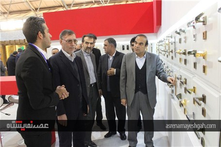 افتتاح نمایشگاه صنعت ساختمان تبریز