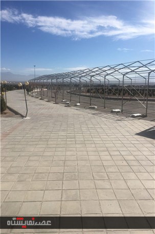 گزارش تصویری آماده سازی نمایشگاه خودرو کرمان