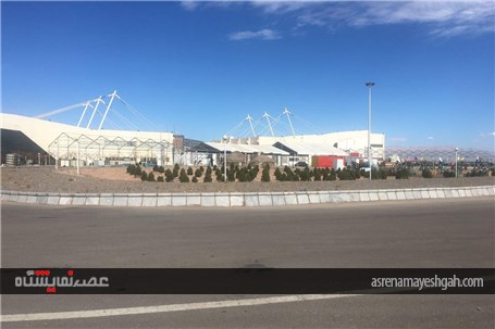گزارش تصویری آماده سازی نمایشگاه خودرو کرمان