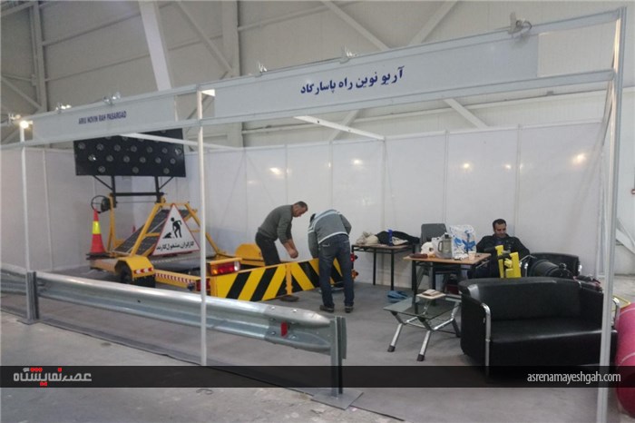 گزارش تصویری از آماده سازی پانزدهمین نمایشگاه بین المللی حمل و نقل عمومی تهران