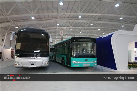 گزارش تصویری از آماده سازی پانزدهمین نمایشگاه بین المللی حمل و نقل عمومی تهران