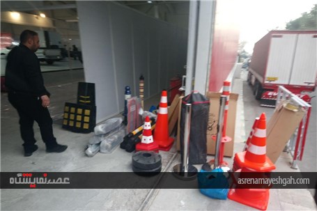 گزارش تصویری از آماده سازی پانزدهمین نمایشگاه بین المللی حمل و نقل عمومی تهران