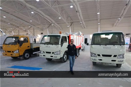 گزارش تصویری از آماده سازی پانزدهمین نمایشگاه بین المللی حمل و نقل عمومی تهران