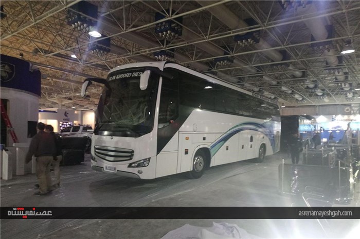 گزارش تصویری از آماده سازی پانزدهمین نمایشگاه بین المللی حمل و نقل عمومی تهران