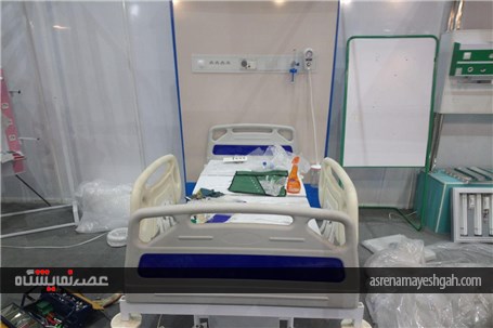 گزارش تصویری از آماده سازی سومین نمایشگاه بین المللی تجهیزات و تاسیسات بیمارستانی تهران