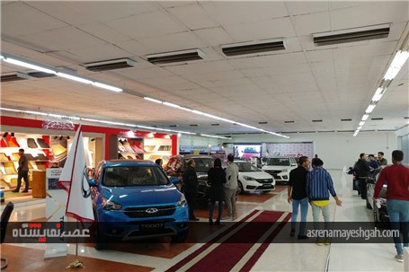 گزارش تصویری از حضور مدیران خودرو در نمایشگاه خودرو مازندران