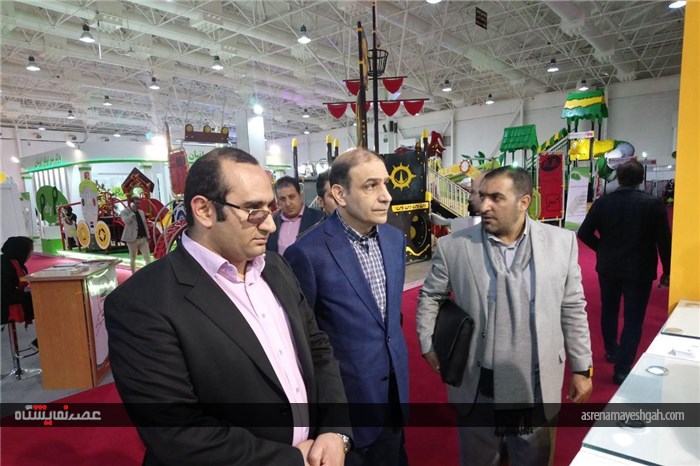 گزارش تصویری بازدید رئیس کمسیون حمل نقل شورای شهر از نمایشگاه حمل و نقل تهران