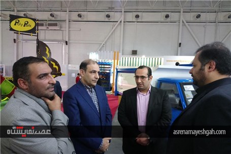 گزارش تصویری بازدید رئیس کمسیون حمل نقل شورای شهر از نمایشگاه حمل و نقل تهران