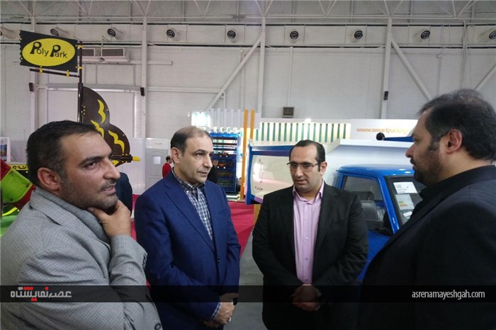 گزارش تصویری بازدید رئیس کمسیون حمل نقل شورای شهر از نمایشگاه حمل و نقل تهران