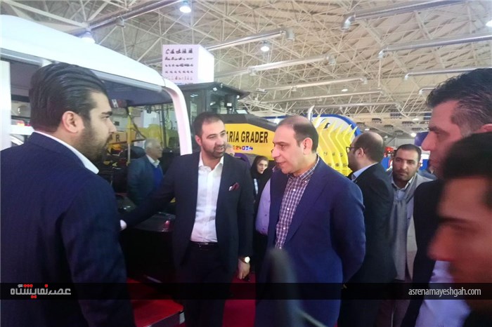 گزارش تصویری بازدید رئیس کمسیون حمل نقل شورای شهر از نمایشگاه حمل و نقل تهران