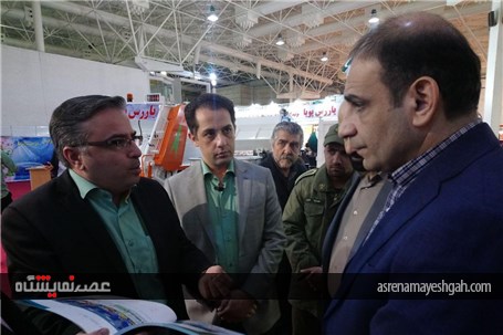گزارش تصویری بازدید رئیس کمسیون حمل نقل شورای شهر از نمایشگاه حمل و نقل تهران