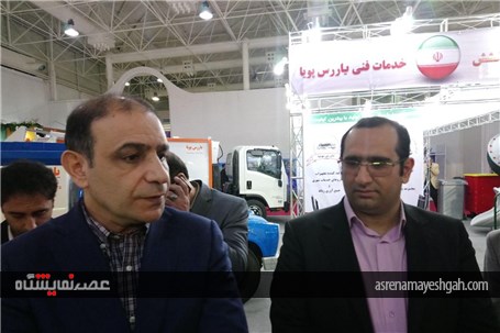 گزارش تصویری بازدید رئیس کمسیون حمل نقل شورای شهر از نمایشگاه حمل و نقل تهران