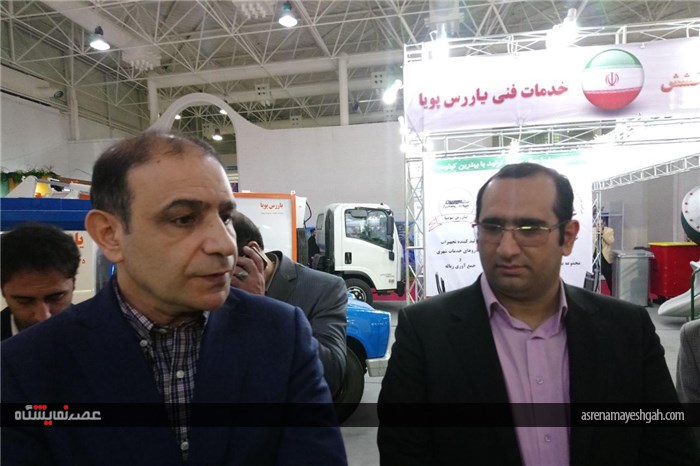 گزارش تصویری بازدید رئیس کمسیون حمل نقل شورای شهر از نمایشگاه حمل و نقل تهران