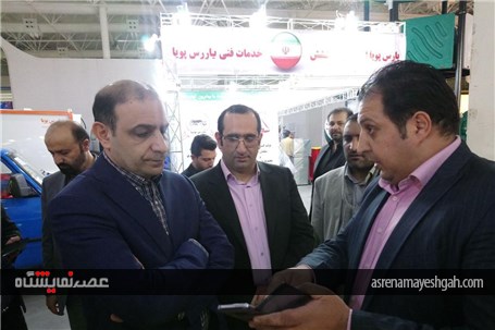 گزارش تصویری بازدید رئیس کمسیون حمل نقل شورای شهر از نمایشگاه حمل و نقل تهران