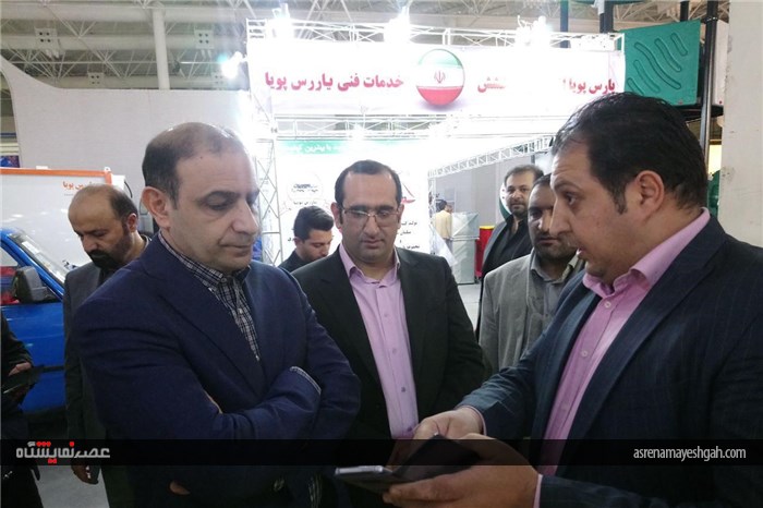گزارش تصویری بازدید رئیس کمسیون حمل نقل شورای شهر از نمایشگاه حمل و نقل تهران