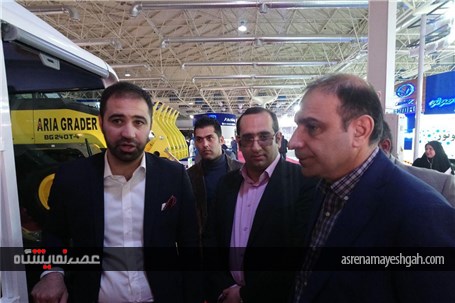 گزارش تصویری بازدید رئیس کمسیون حمل نقل شورای شهر از نمایشگاه حمل و نقل تهران