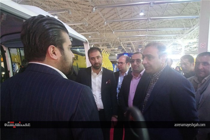 گزارش تصویری بازدید رئیس کمسیون حمل نقل شورای شهر از نمایشگاه حمل و نقل تهران