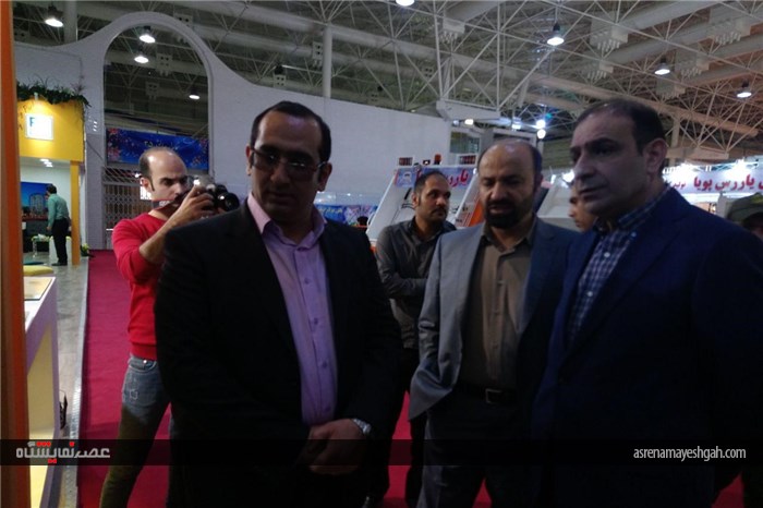 گزارش تصویری بازدید رئیس کمسیون حمل نقل شورای شهر از نمایشگاه حمل و نقل تهران