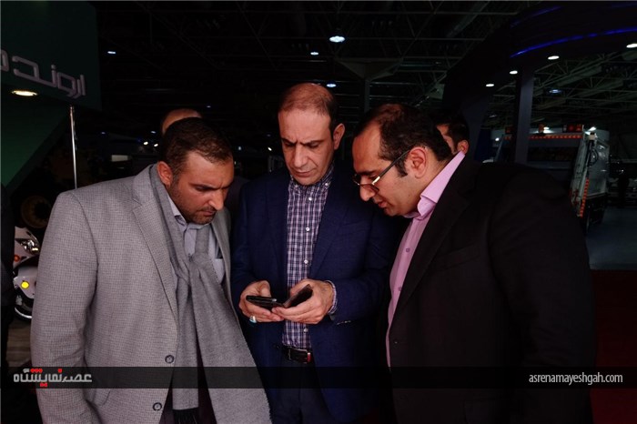 گزارش تصویری بازدید رئیس کمسیون حمل نقل شورای شهر از نمایشگاه حمل و نقل تهران