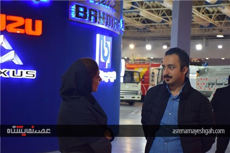 گزارش تصویری از غرفه بهمن دیزل در نخستین نمایشگاه بین المللی خودرو ساری