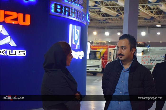 گزارش تصویری از غرفه بهمن دیزل در نخستین نمایشگاه بین المللی خودرو ساری