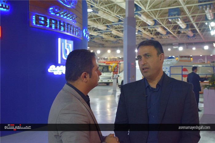 گزارش تصویری از غرفه بهمن دیزل در نخستین نمایشگاه بین المللی خودرو ساری