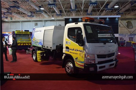 گزارش تصویری از حضور کامیونت های فوسو در غرفه مایان