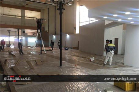 گزارش تصویری از غرفه سازی هشتمین نمایشگاه خودرو ، قطعات و تجهیزات استان کرمان