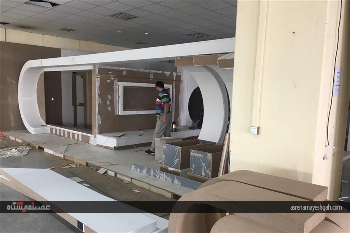 گزارش تصویری از غرفه سازی هشتمین نمایشگاه خودرو ، قطعات و تجهیزات استان کرمان