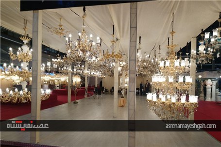 گزارش تصویری نمایشگاه لوستر تهران/1
