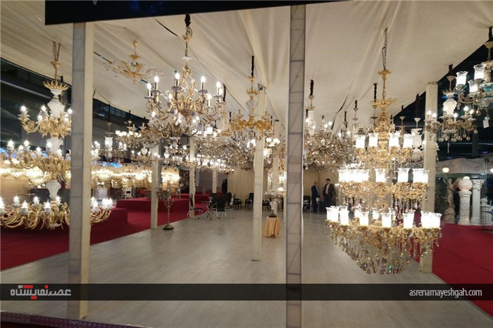 گزارش تصویری نمایشگاه لوستر تهران/1
