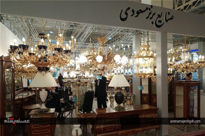 گزارش تصویری نمایشگاه لوستر تهران/1