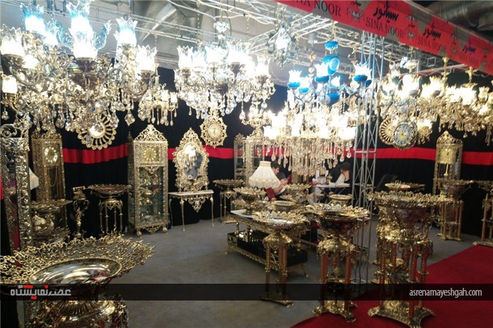 گزارش تصویری نمایشگاه لوستر تهران/2