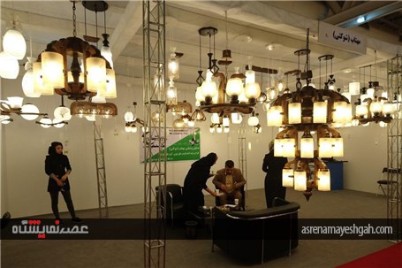 گزارش تصویری نمایشگاه لوستر تهران/2