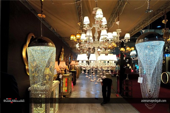 گزارش تصویری نمایشگاه لوستر تهران/2