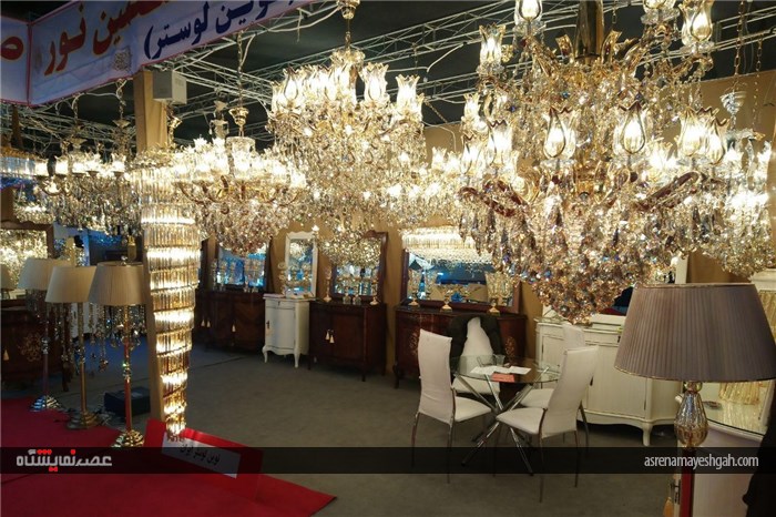 گزارش تصویری نمایشگاه لوستر تهران/3