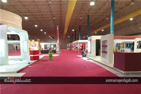 گزارش تصویری از غرفه سازی دومین نمایشگاه صنایع غذایی استان گلستان