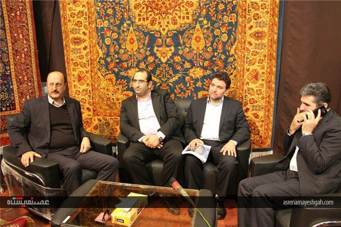 گزارش تصویری از افتتاح دهمین نمایشگاه تخصصی فرش دستباف و تابلوفرش قزوین/1