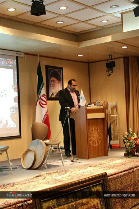 گزارش تصویری از افتتاح دهمین نمایشگاه تخصصی فرش دستباف و تابلوفرش قزوین/1