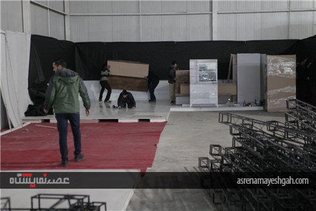 تصاویری از غرفه سازی نمایشگاه مبل و دکوراسیون خانگی/1