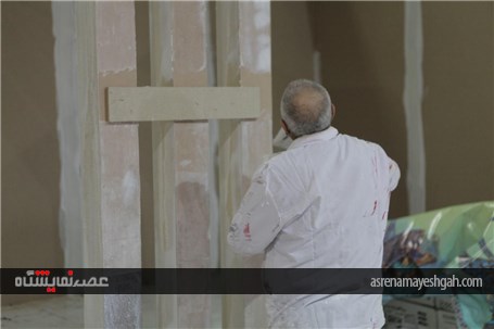 تصاویری از غرفه سازی نمایشگاه مبل و دکوراسیون خانگی/1