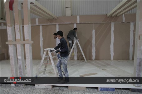 تصاویری از غرفه سازی نمایشگاه مبل و دکوراسیون خانگی/1