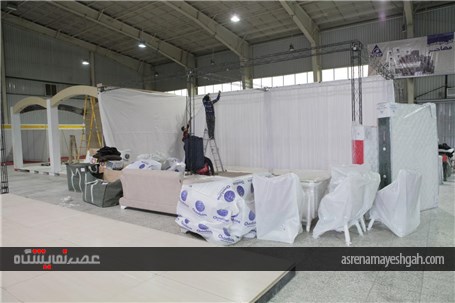 تصاویری از غرفه سازی نمایشگاه مبل و دکوراسیون خانگی/2
