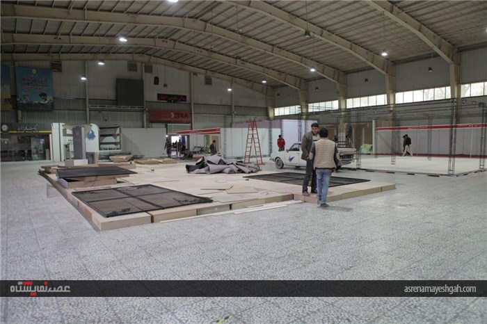 تصاویری از غرفه سازی نمایشگاه مبل و دکوراسیون خانگی/2