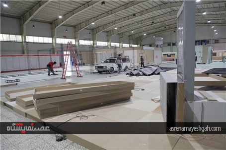 تصاویری از غرفه سازی نمایشگاه مبل و دکوراسیون خانگی/2
