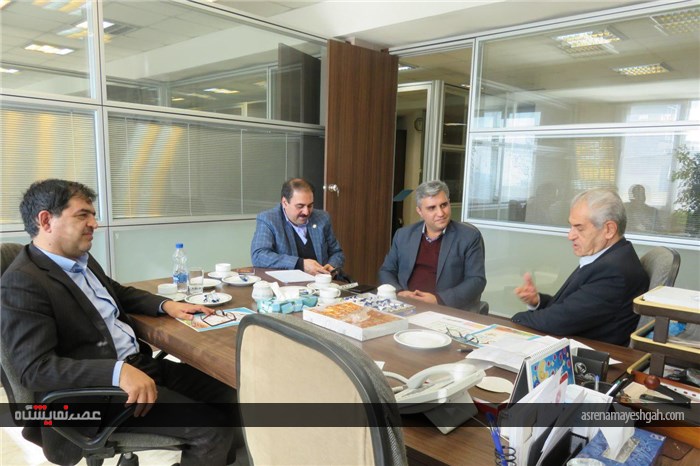 گزارش تصویری نشست مشترک مدیران نمایشگاه اصفهان در خصوص همکاری های مشترک در برگزاری نمایشگاه نساجی