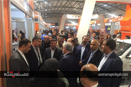 گزارش تصویری از افتتاح هشتمین نمایشگاه خودرو کرمان