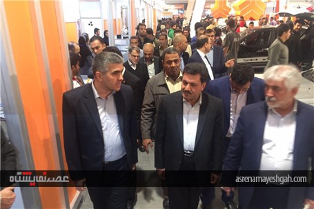 گزارش تصویری از افتتاح هشتمین نمایشگاه خودرو کرمان