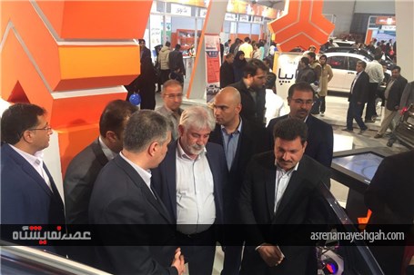 گزارش تصویری از افتتاح هشتمین نمایشگاه خودرو کرمان